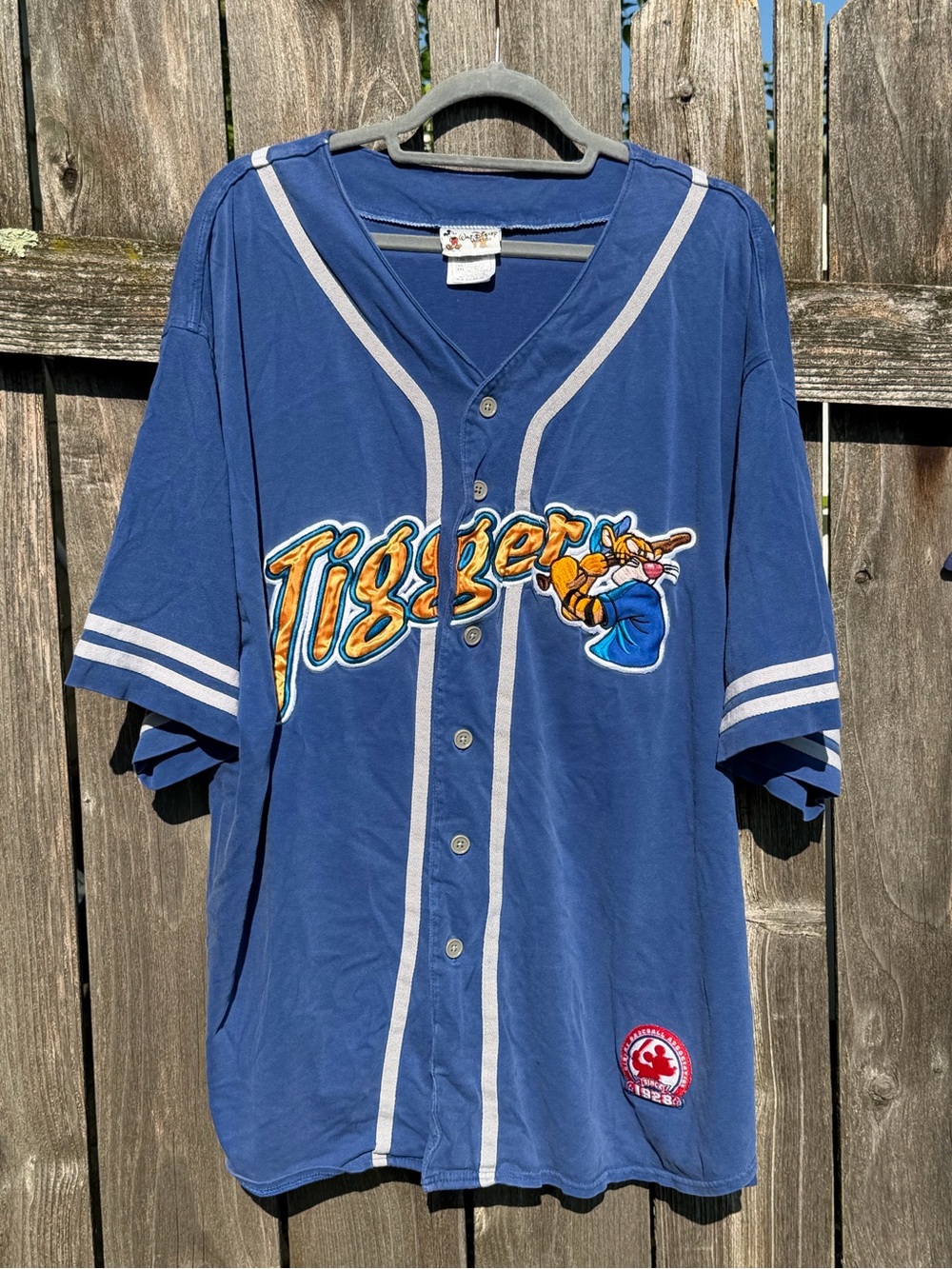 Vintage Disney Tigger Baseball Jersey Shirt